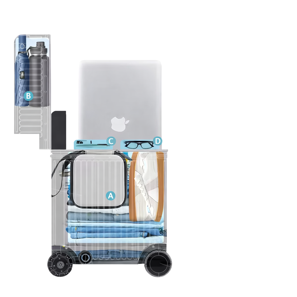 Smart elektrisk resväska