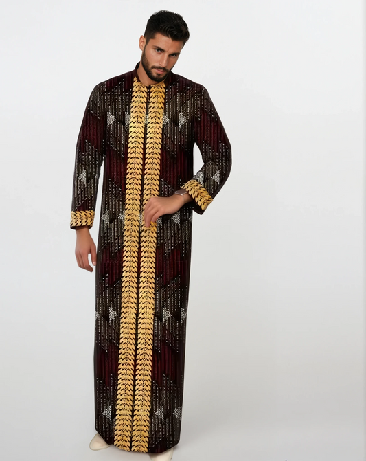 Ahmed Long Sleeve Embroidered