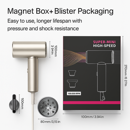 Hårtork för resenärer