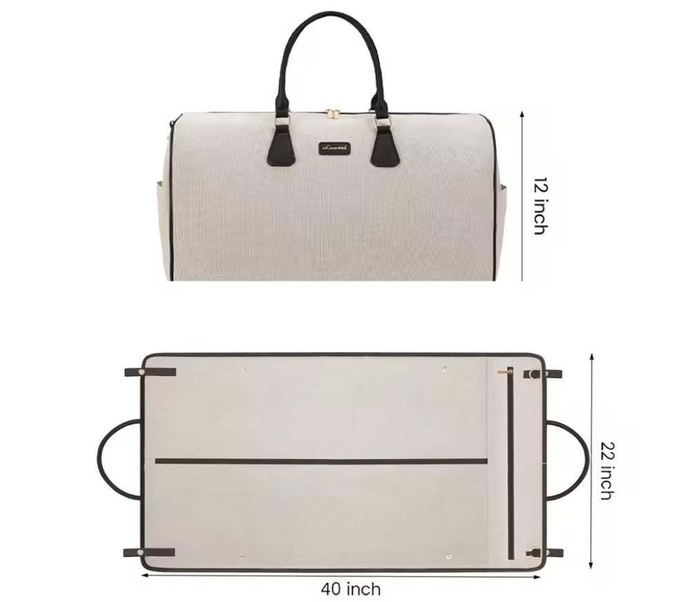 Kostymväska med duffelfunktion
