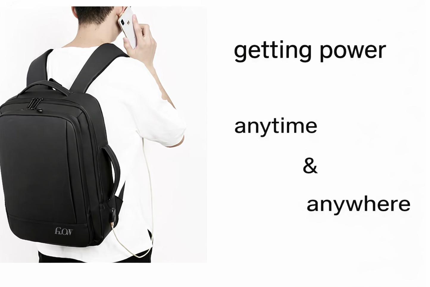 Flow Business USB-port laptopväska