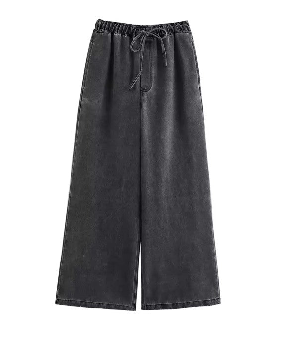 Sandra 2-delad denim