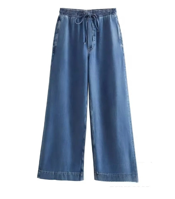 Sandra 2-delad denim