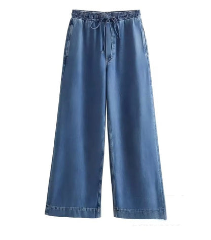 Sandra 2-delad denim