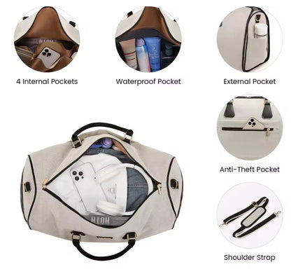 Kostymväska med duffelfunktion